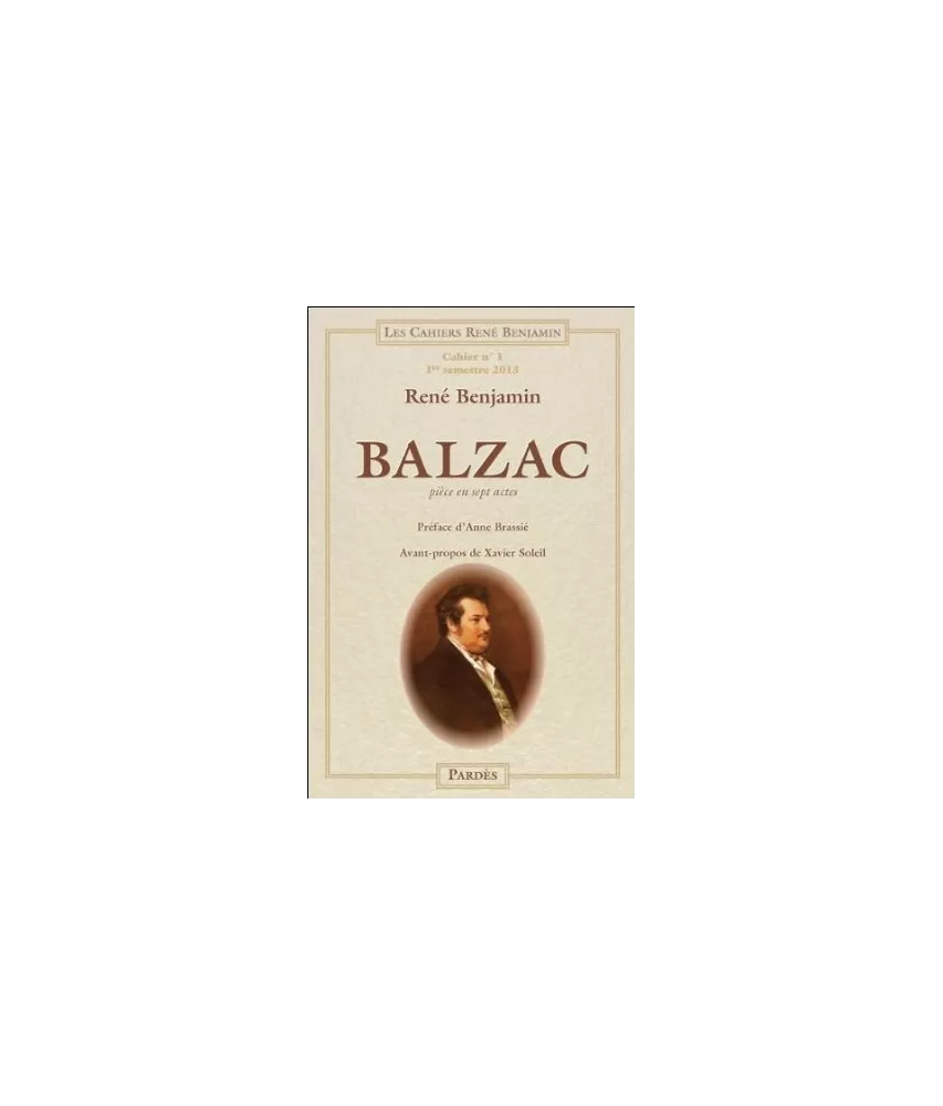 Balzac - Cahier N°1