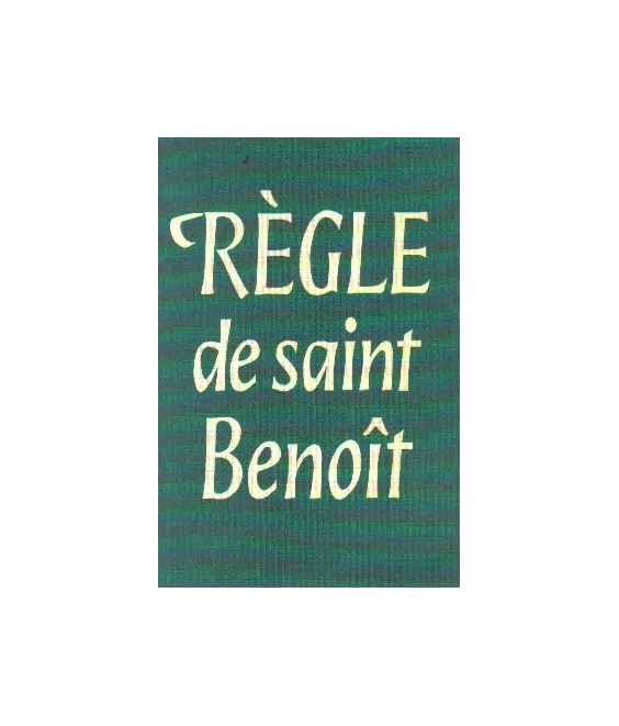 Règle de saint Benoît