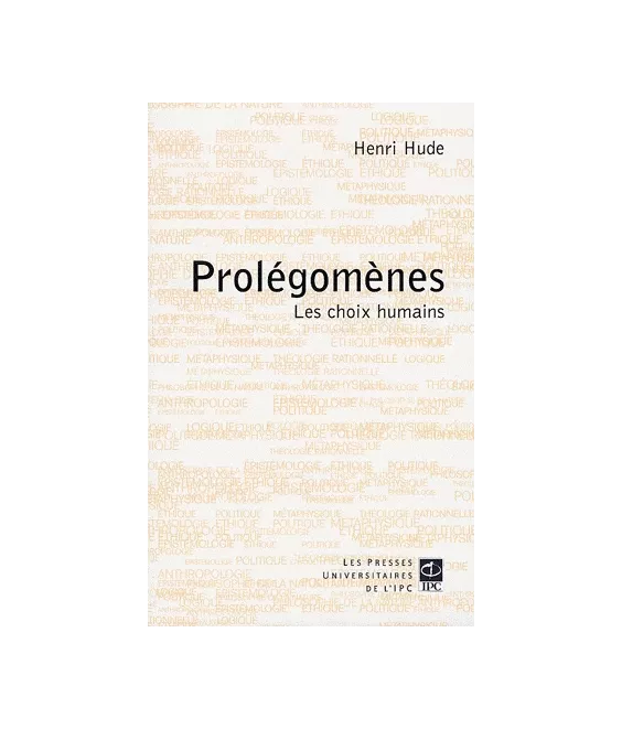 Prolégomènes