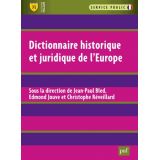 Dictionnaire historique et juridique de l'Europe