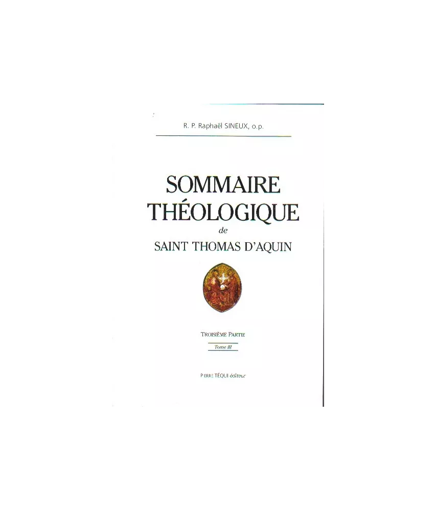 Sommaire théologique de saint Thomas d'Aquin