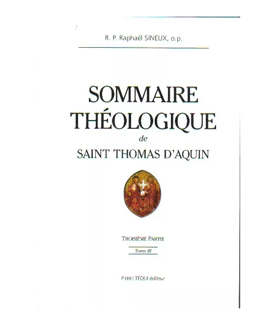 Sommaire théologique de saint Thomas d'Aquin