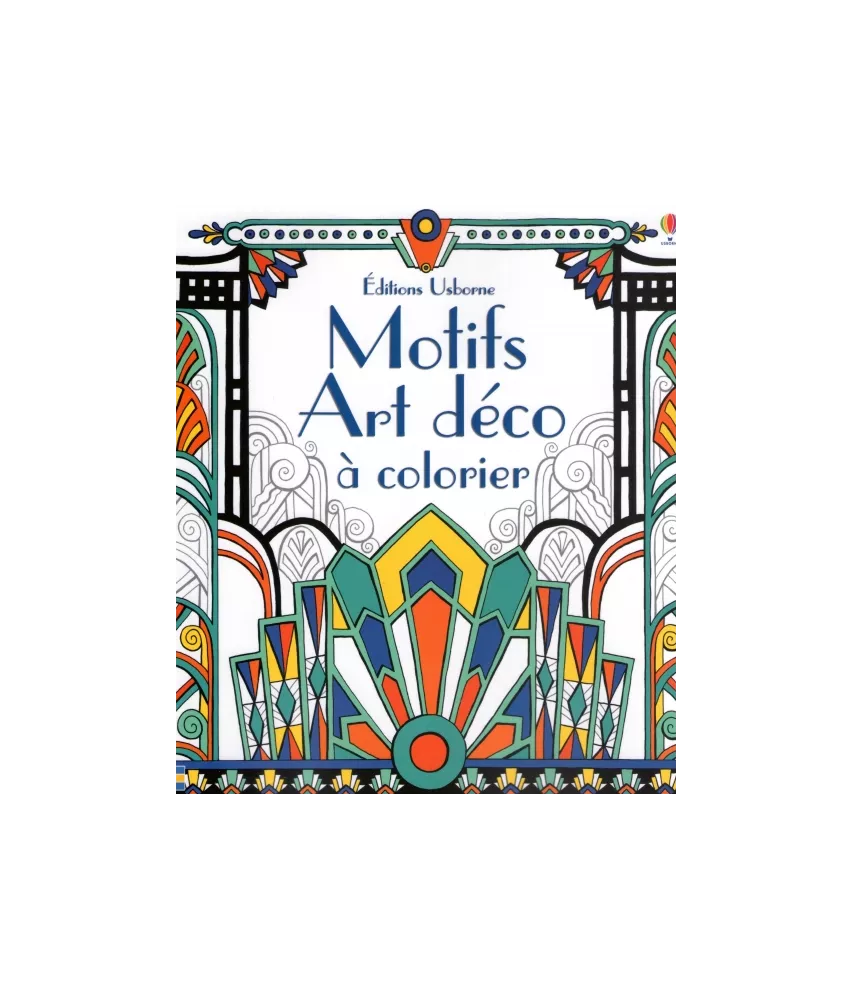 Motifs Art déco à colorier