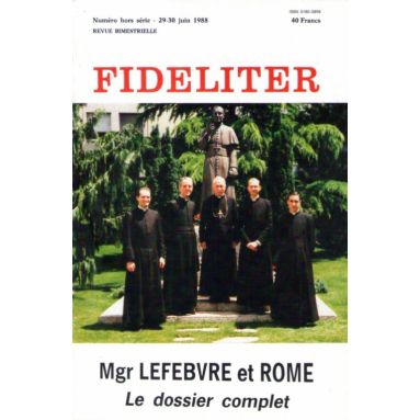 Mgr Lefebvre et Rome