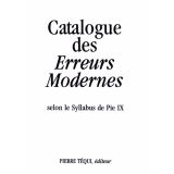 Catalogue des Erreurs Modernes