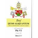 Quod Aliquantum - Sur la constitution civile du clergé