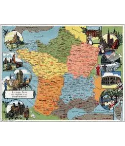 Le beau livre des régions et des départements