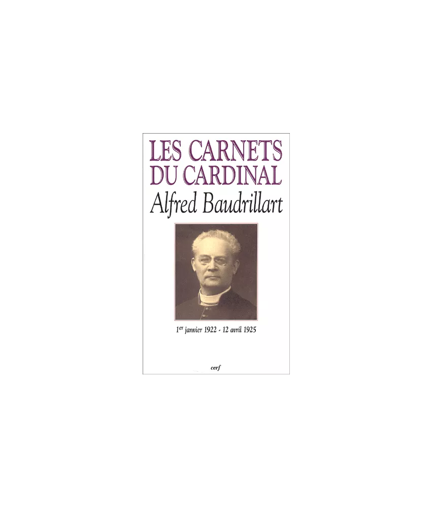 Les Carnets du Cardinal Baudrillart