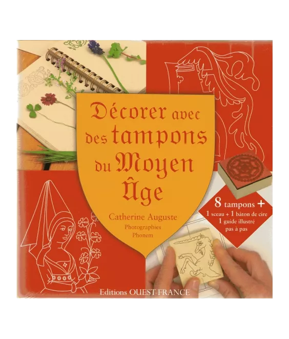 Décorer avec des tampons du MoyenAge