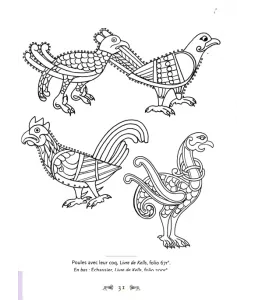 Colorier les animaux celtiques