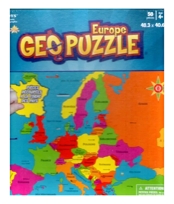 Europe géo puzzle