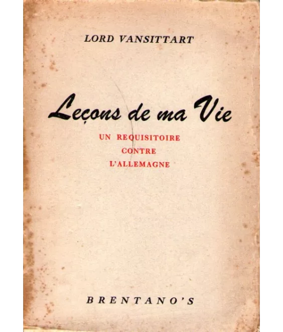 Leçons de ma vie