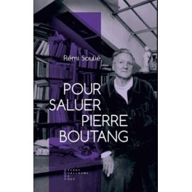 Pour saluer Pierre Boutang