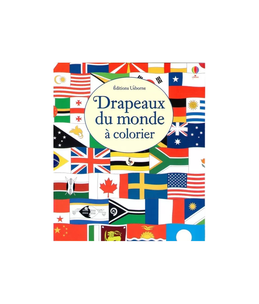 Les drapeaux du monde à colorier