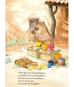 Calinours va à l'école