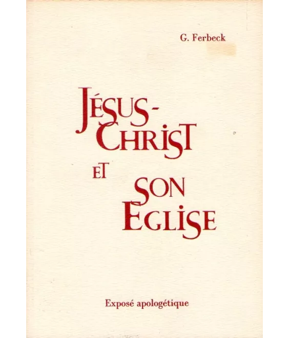 Jésus et son Eglise