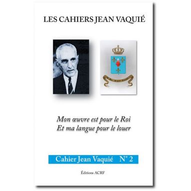 Cahier Jean Vaquié N°2