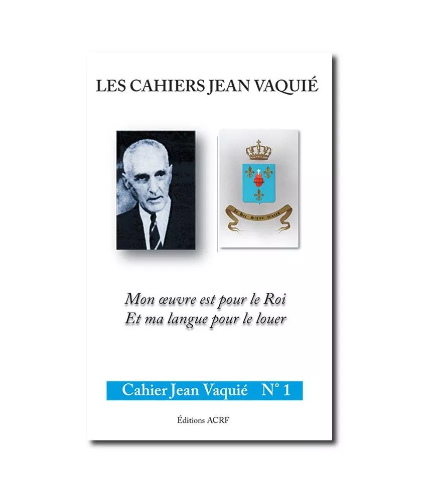 Cahier Jean Vaquié N°1