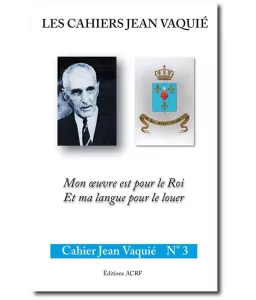 Cahier Jean Vaquié N°3