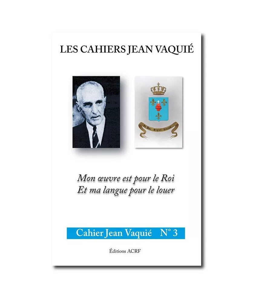 Cahier Jean Vaquié N°3