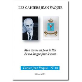 Cahier Jean Vaquié N°18