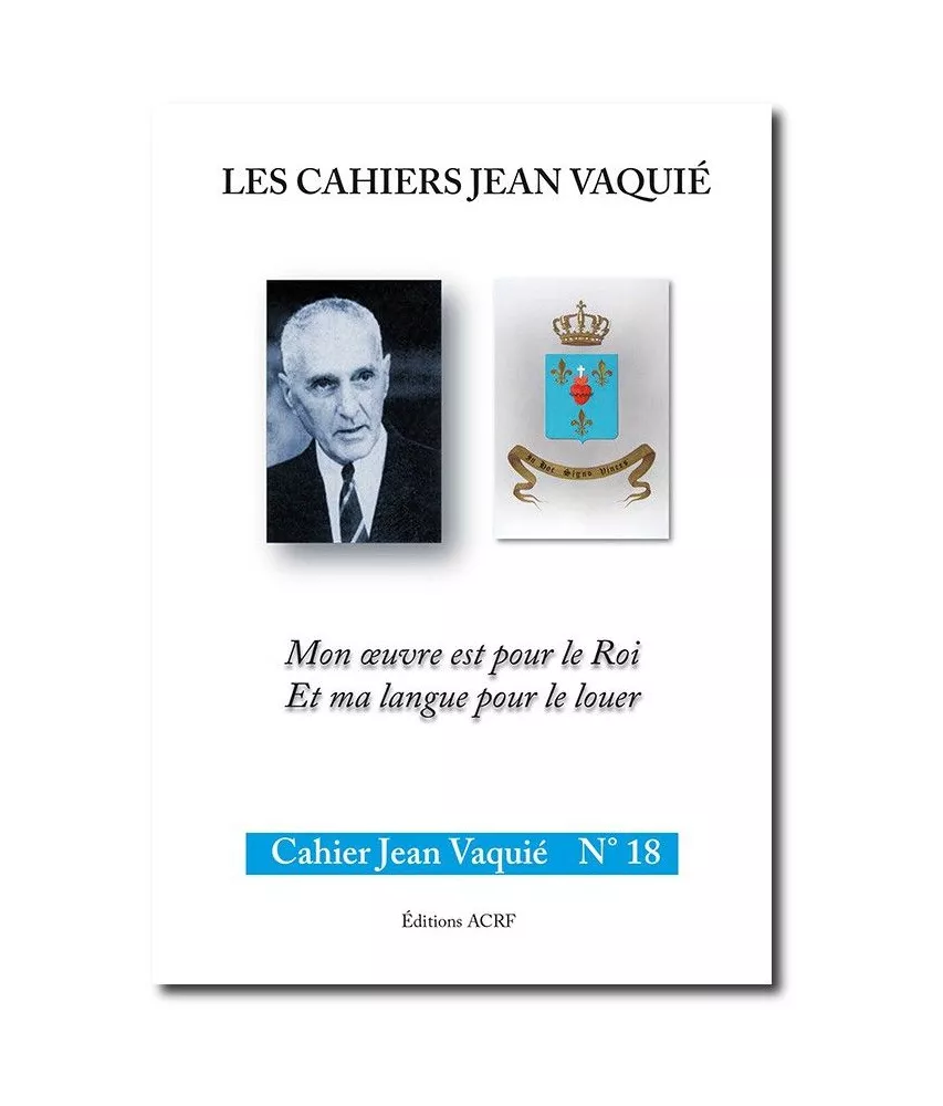 Cahier Jean Vaquié N°18