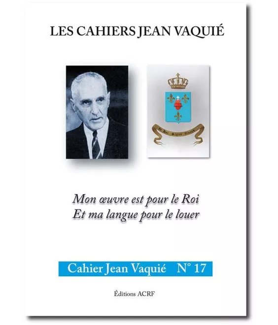 Cahier Jean Vaquié N°17