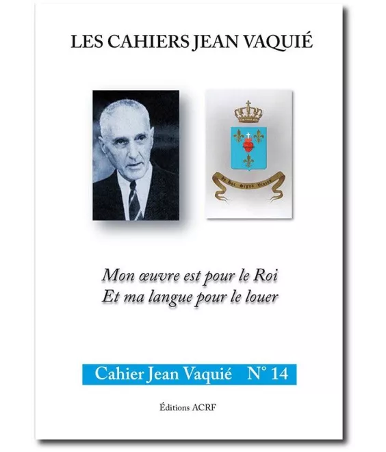 Cahier Jean Vaquié N°14