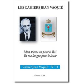 Cahier Jean Vaquié N°11