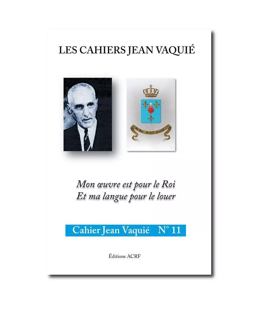 Cahier Jean Vaquié N°11