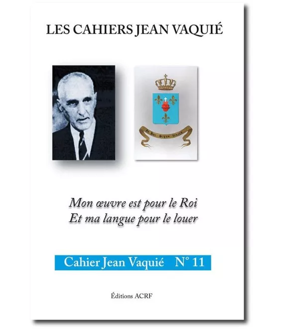 Cahier Jean Vaquié N°11