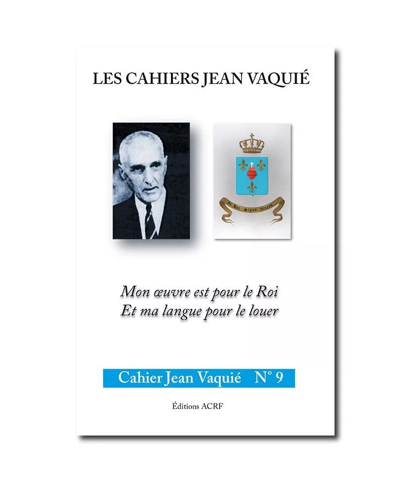Cahier Jean Vaquié N°9