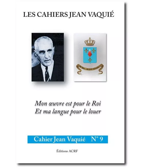 Cahier Jean Vaquié N°9
