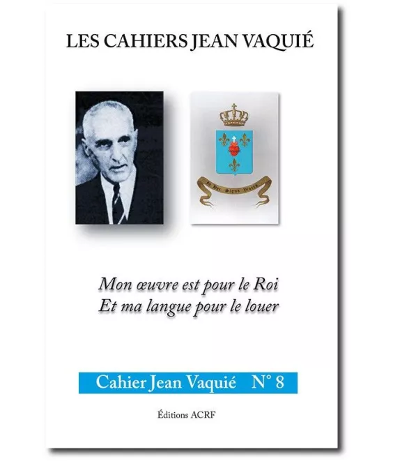 Cahier Jean Vaquié N°8