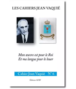 Cahier Jean Vaquié N°6