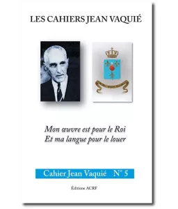 Cahier Jean Vaquié N°5