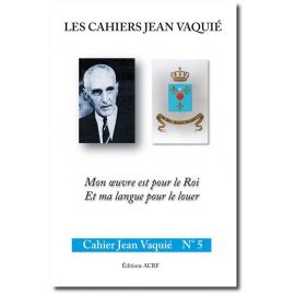 Cahier Jean Vaquié N°5