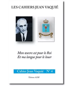 Cahier Jean Vaquié N°4
