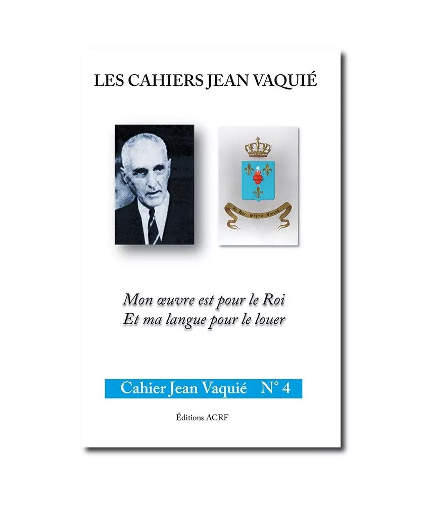 Cahier Jean Vaquié N°4