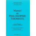 Manuel de philosophie thomiste Tome 1