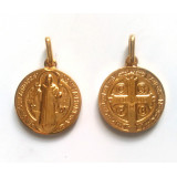 Saint Benoît - Médaille dorée