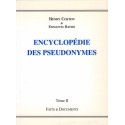 Encyclopédie des Pseudonymes Tome II