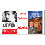 Le Pen - Offre spéciale pour Mémoires Tome 1