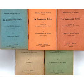 La Communion Privée - 5 volumes