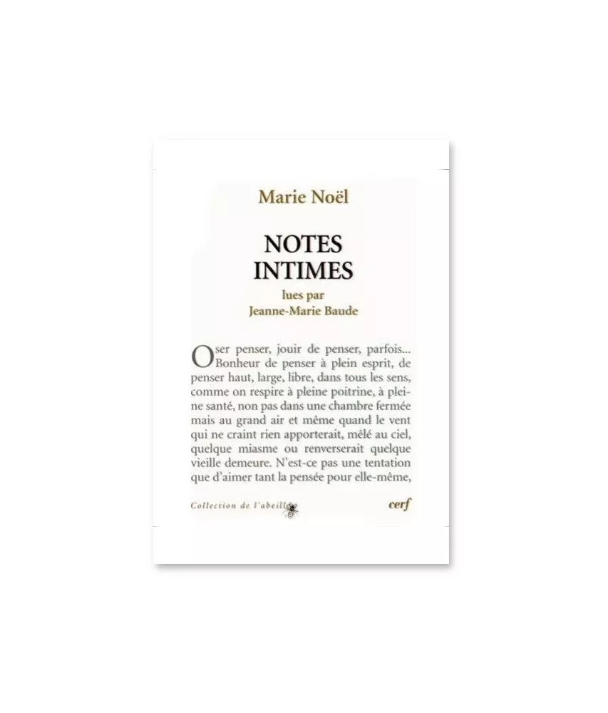 Notes intimes