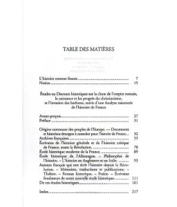 François-René de Chateaubriand - Des études historiques