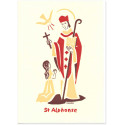 Saint Alphonse - Carte double