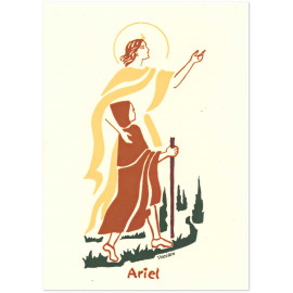 Saint Ariel - Carte double