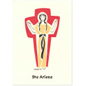 Sainte Ariane - Carte double