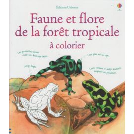 Faune et Flore de la forêt tropicale à colorier